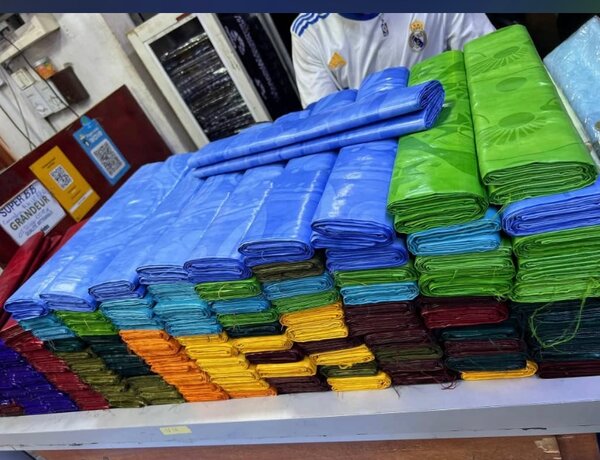 Bazin gezner couleur unique