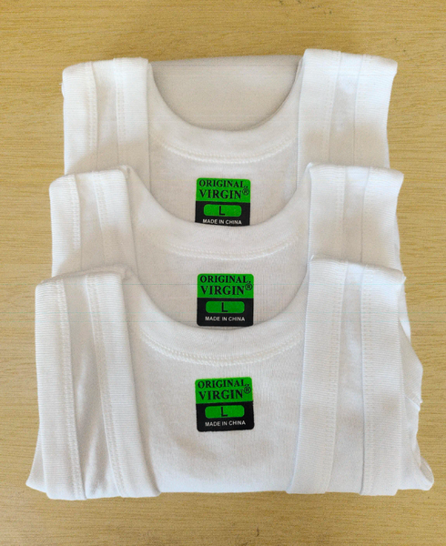 Lot de 3 T-shirts blancs Origin Virgin