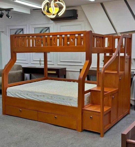 Lit mezzanine avec rangements