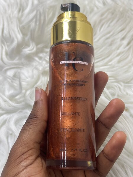 Huile Scintillante Corps Brillante