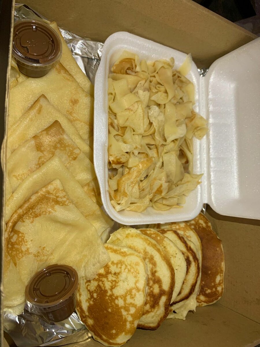 Assortiment de crêpes gourmandes
