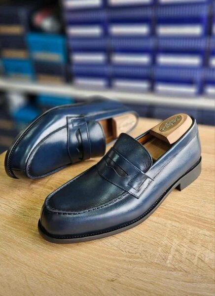 Mocassins élégants en cuir