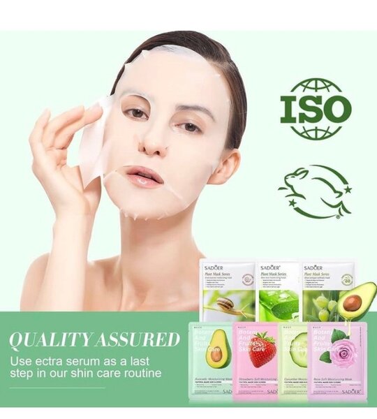 Hydrating facial sheets mask