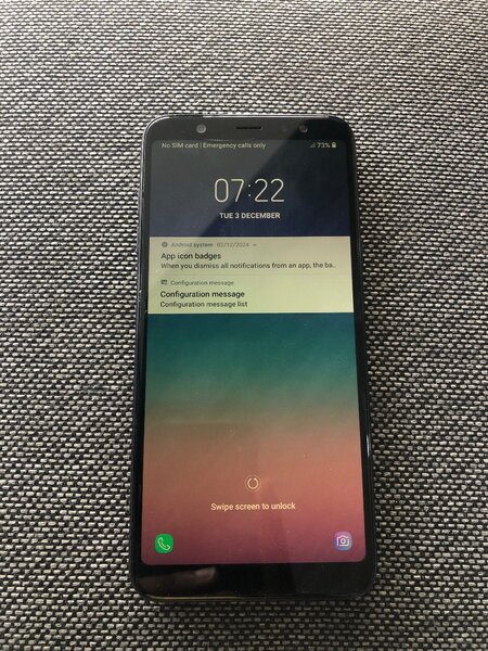 Samsung J6+ UK  used, 32 gig,