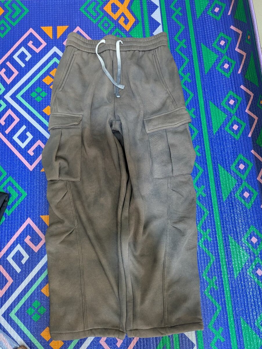 Pantalons cargo en molleton pour hommes