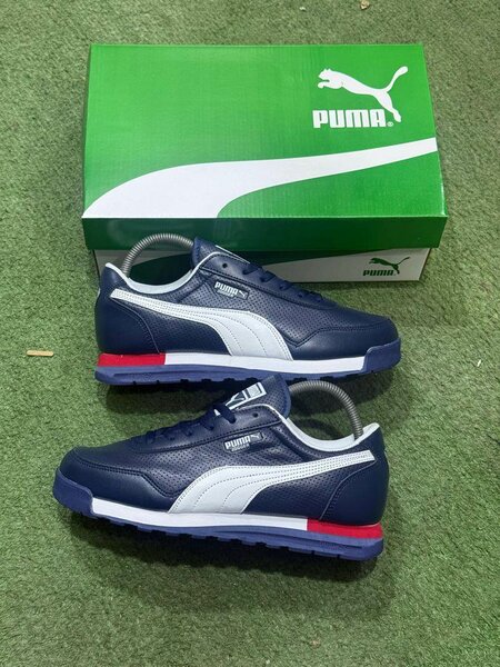 Puma homme bleu baskets basses