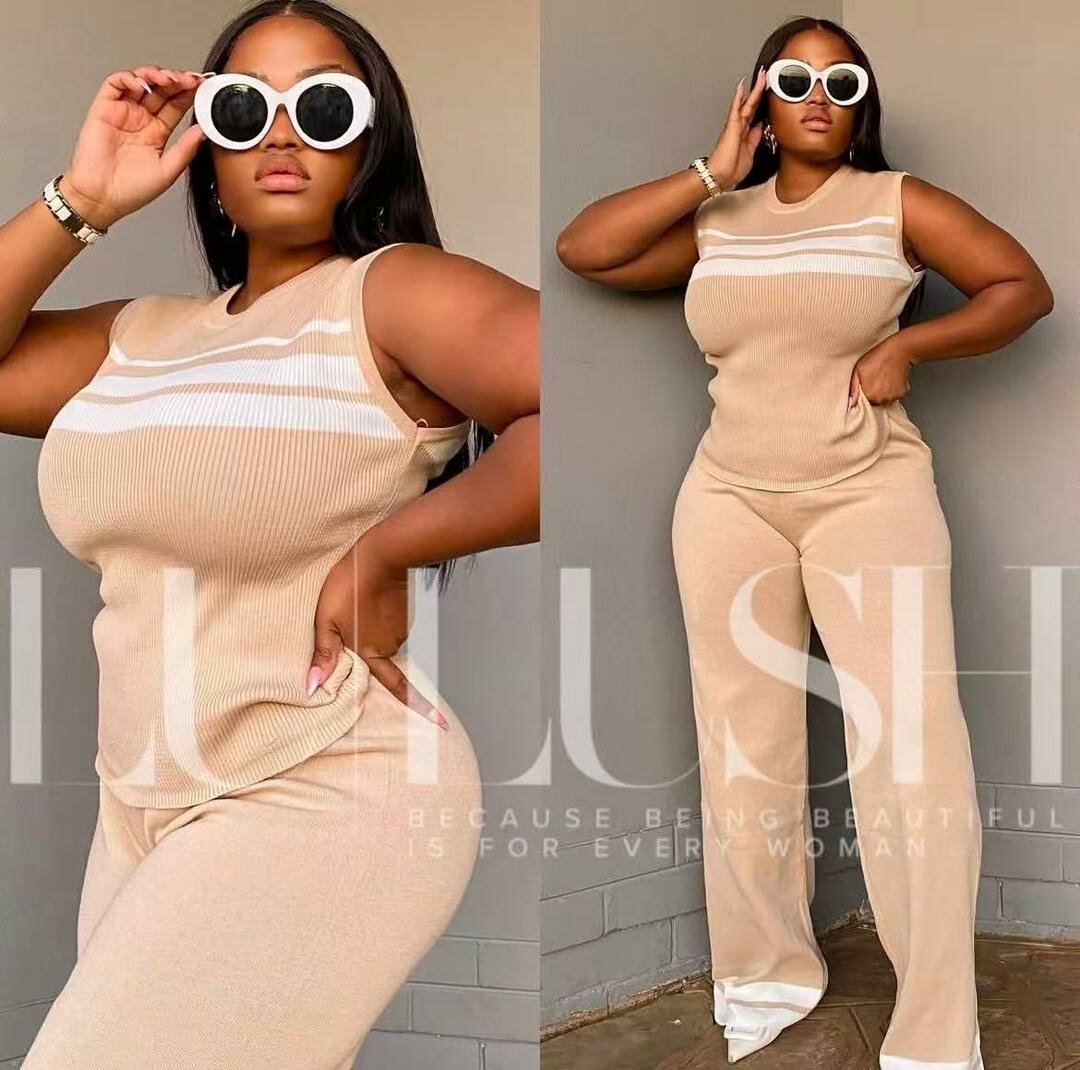 Ensemble tricot tendance femmes