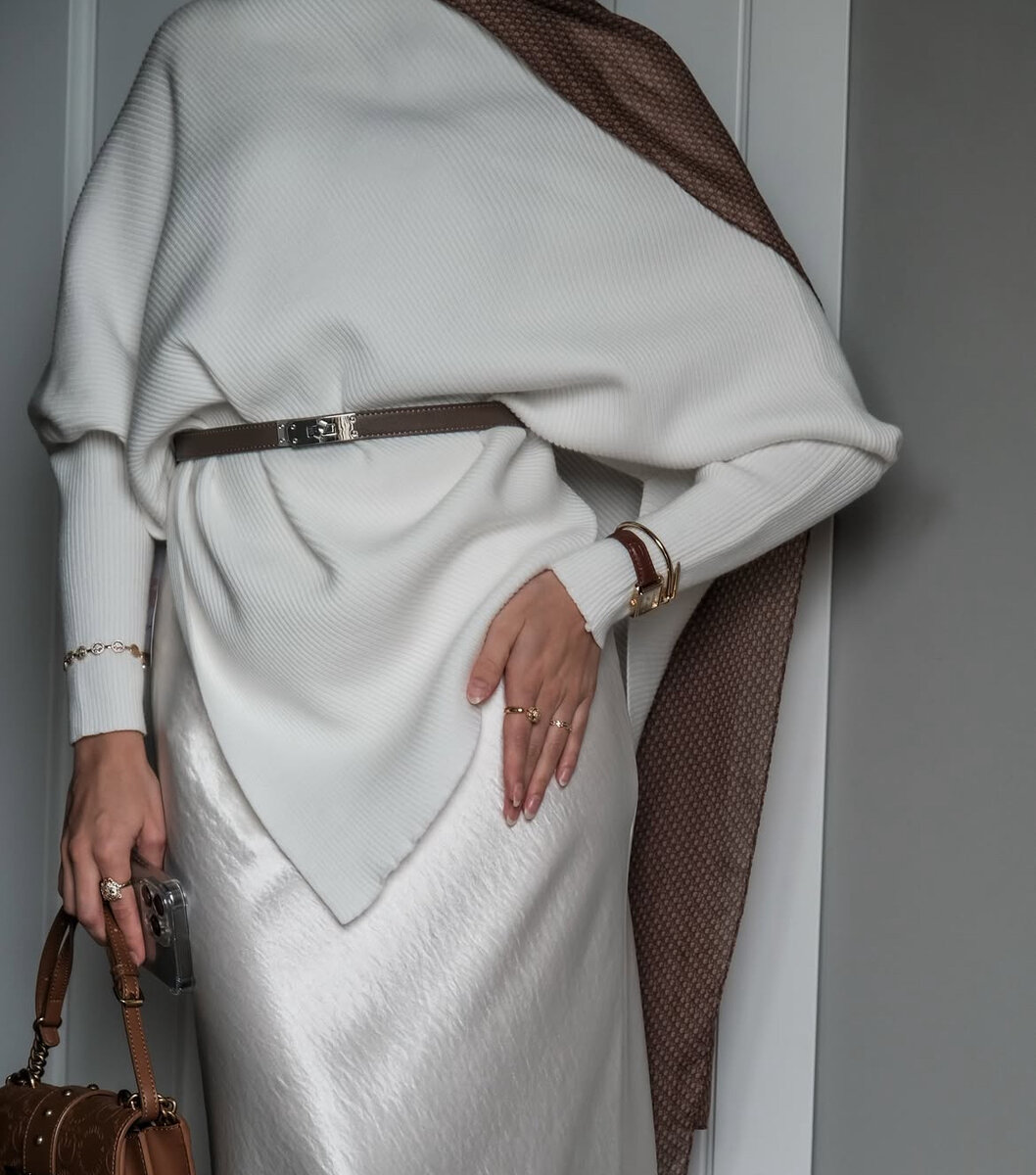 Кофта пончо