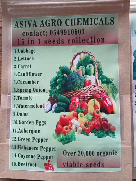 15 in 1 seeds collection