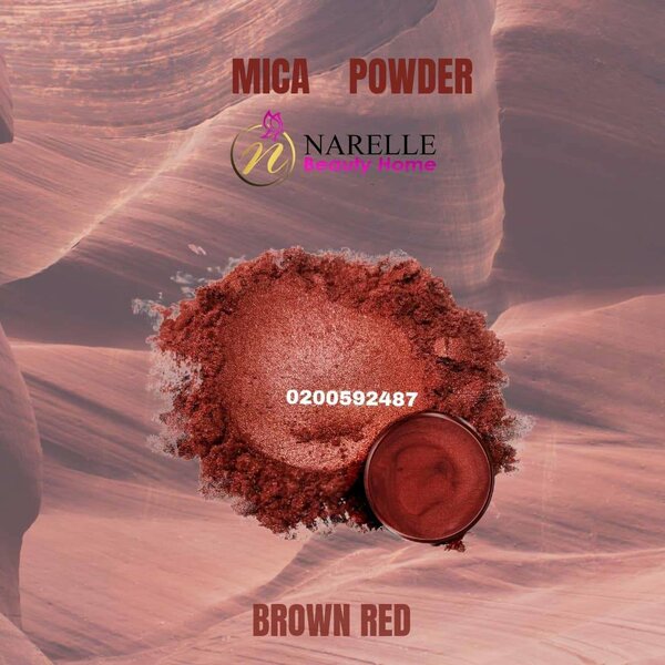 Mica Powder - Brown Red