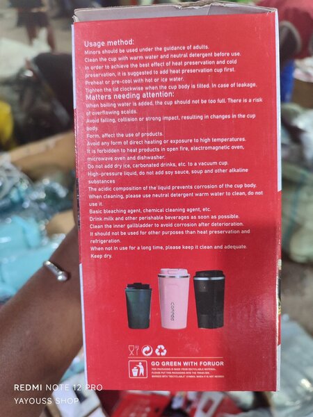 Gobelet isotherme inox