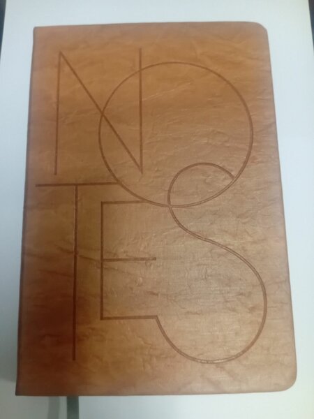 Carnet en cuir pour notes