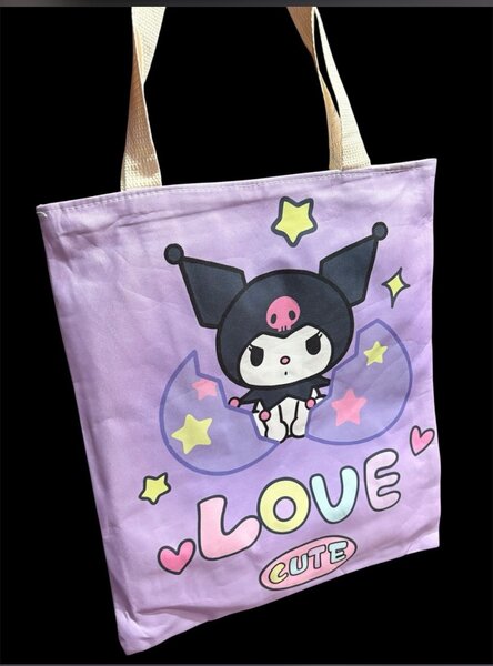 Sac Totebag Kuromi Violet