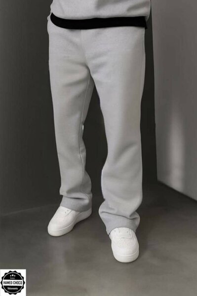 Pantalon de jogging gris homme