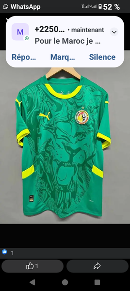 Maillot Maroc Lion