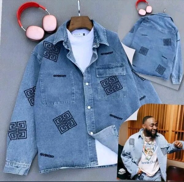 Vestes en jean imprimé modernes