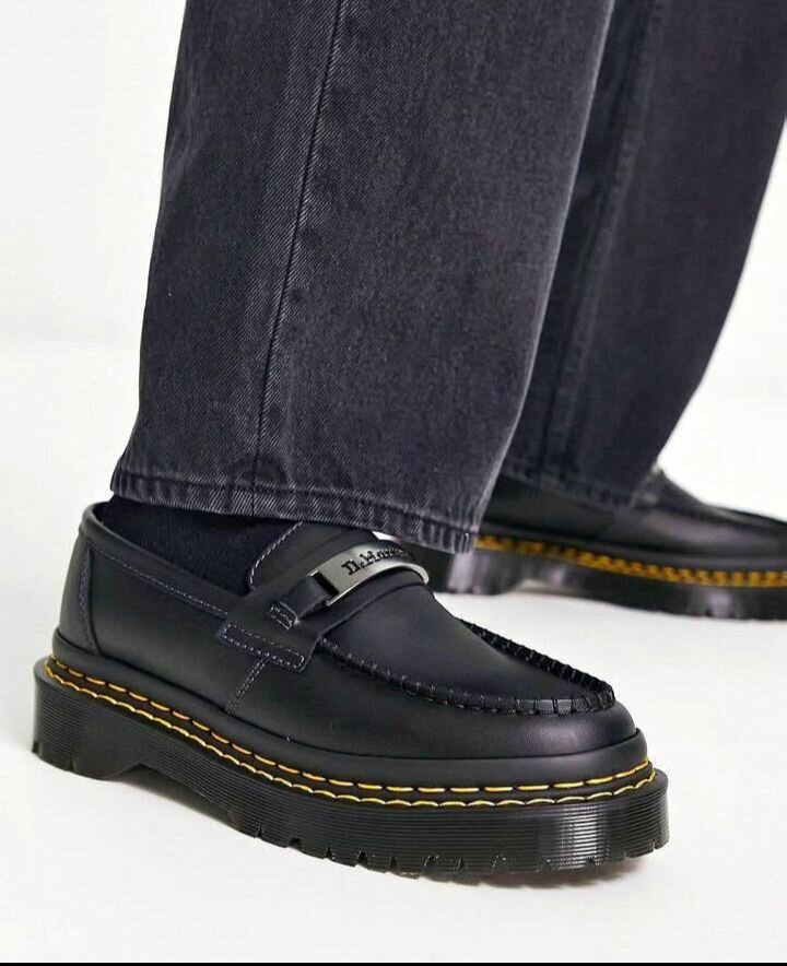 Mocassins Dr. Martens Noirs