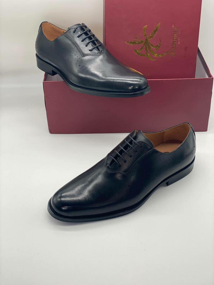 Frank Perry Solid Leather Formal Shoes