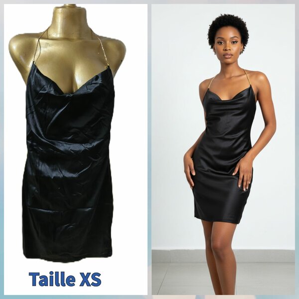 Robe Cocktail Satinée XS