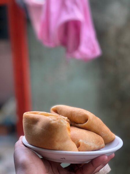 Délicieux crepe de viande