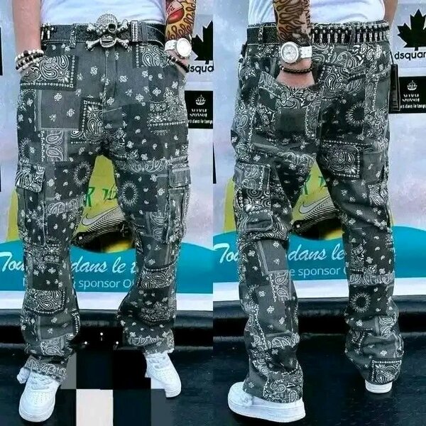 Pantalons cargo style streetwear