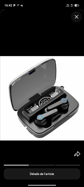 Écouteurs Bluetooth sans fil