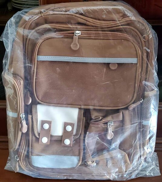 Sac à dos robuste marron