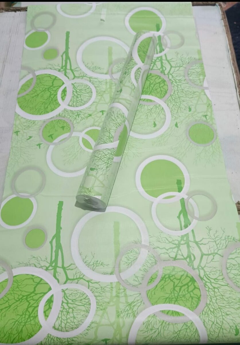 Papier Peint Décoratif vert