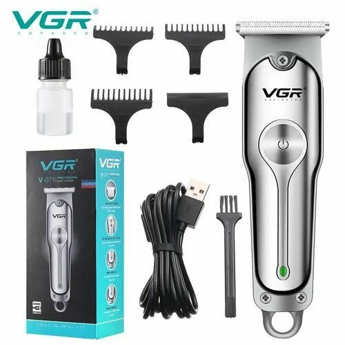 VGR V-071 - Petite Tondeuse Professionnelle Rechargeable- Gris
