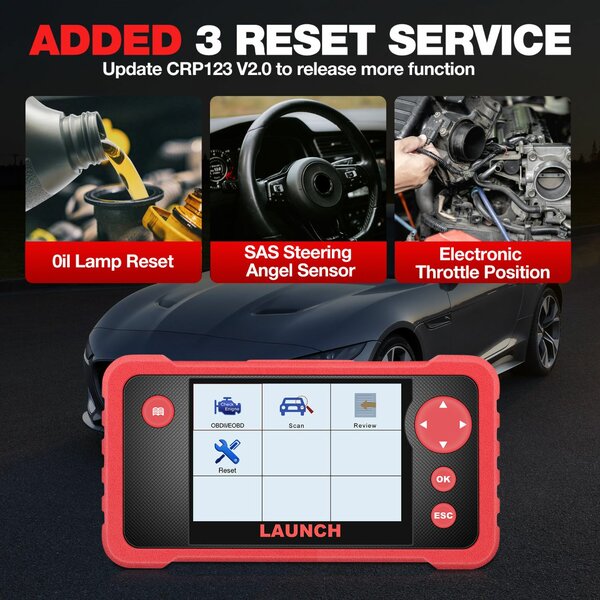 Launch CRP123 V2.0 car obd diagnostics tool