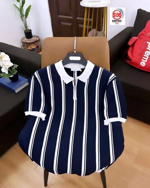 Polo rayé pour hommes