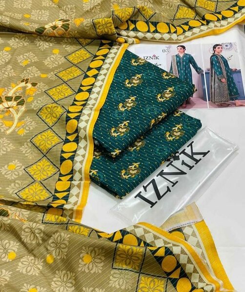 Iznik suit 3ps lawn