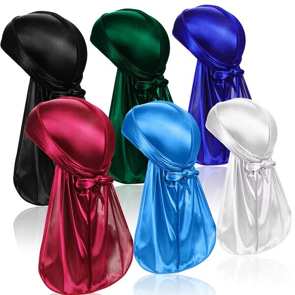 Ensemble Coloré de Durags en Satin