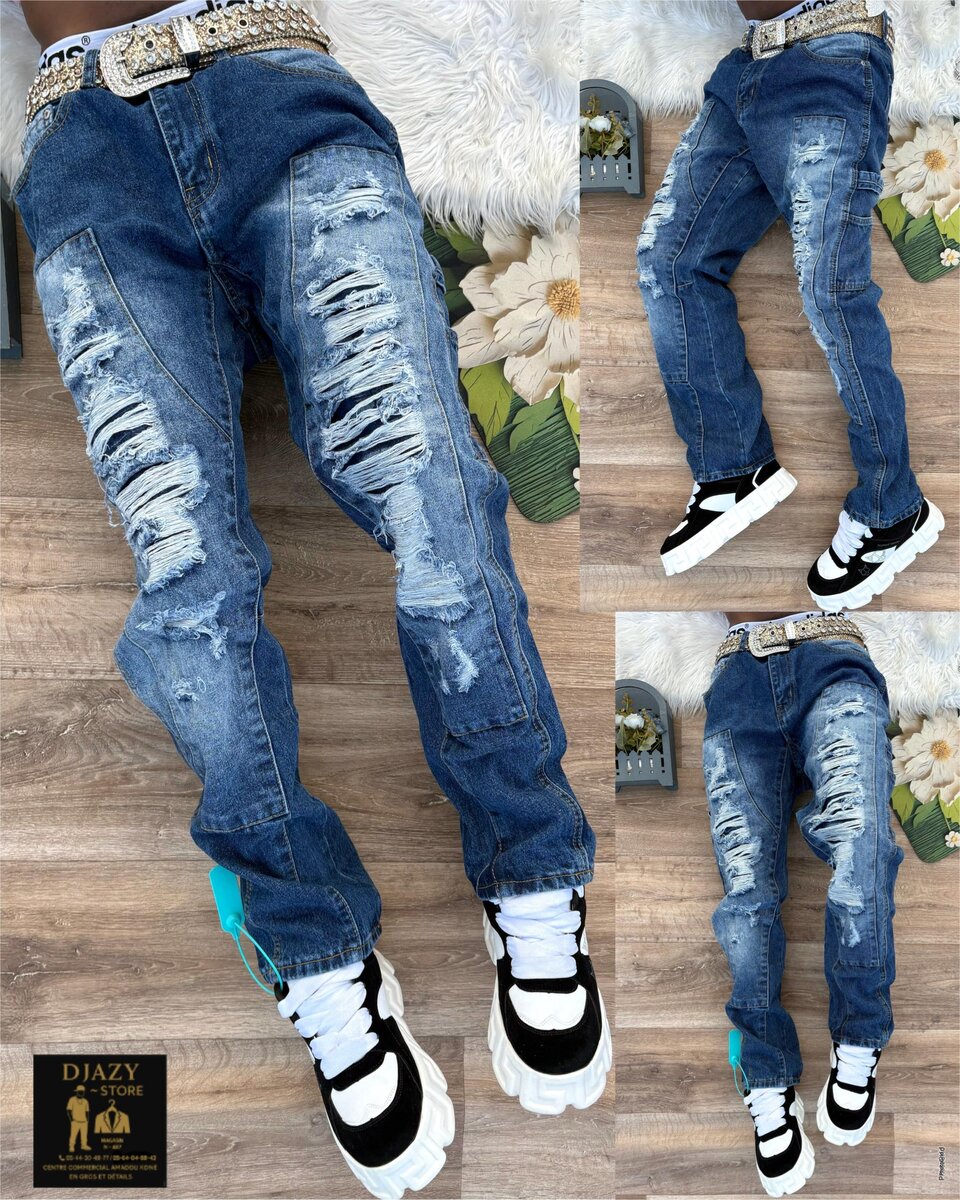 Jeans décontractés pour hommes