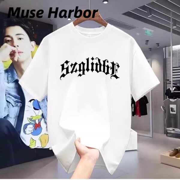 T-shirt blanc décontracté