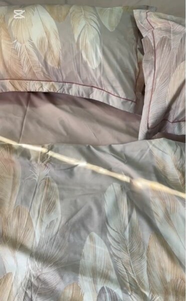 Двухспальный набор постельного белья подарочный