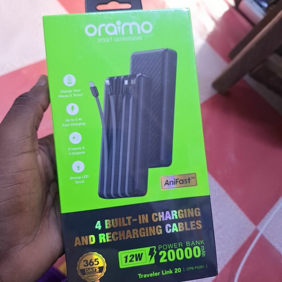 Batterie Externe 20000mAh Oraimo