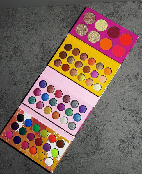 Palettes de Maquillage Colorées