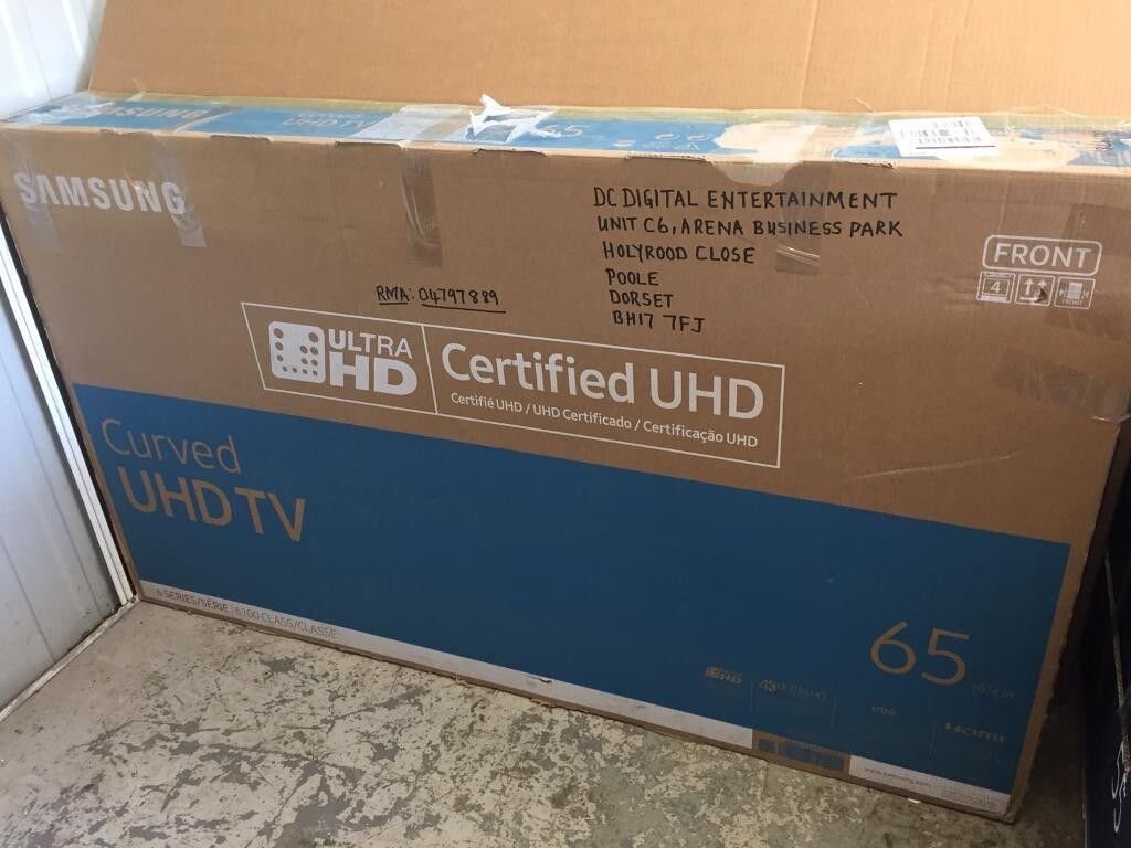 Samsung TV UHD 65" incurvé
