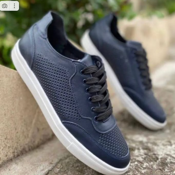 кеды черные кожаные