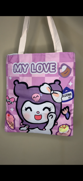 Sac Cabas Imprimé Kawaii
