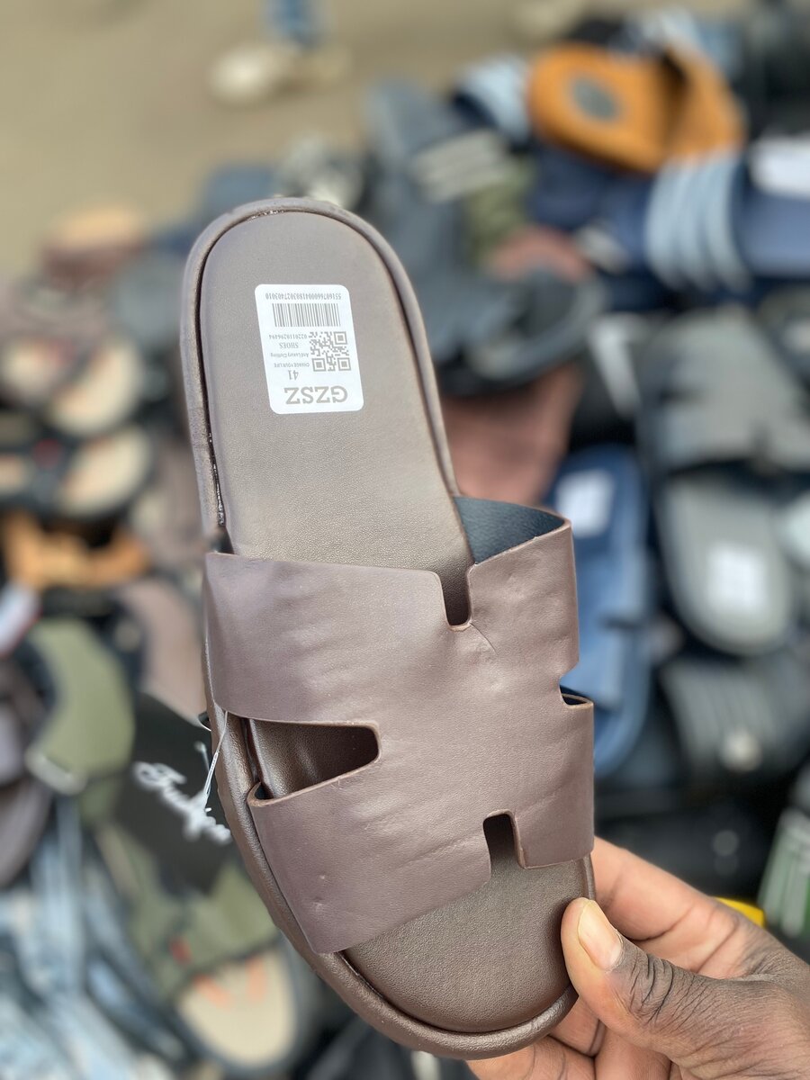 Sandales en cuir pour hommes