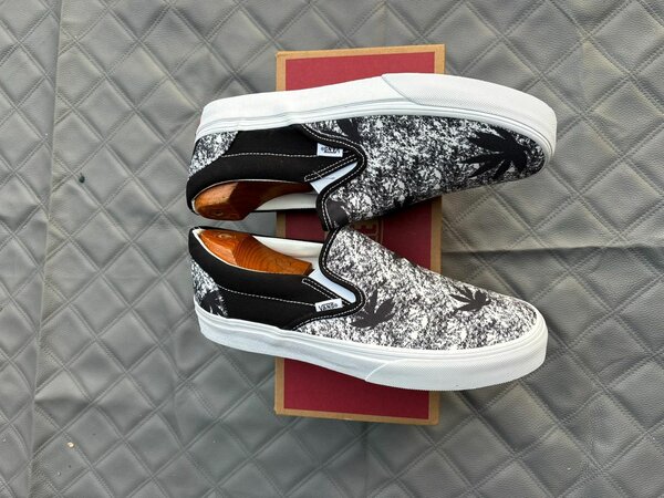 Vans Slip-On Noirs Imprimés