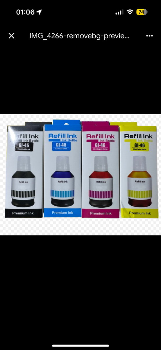 Recharge d'encre pour imprimante