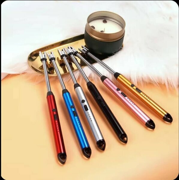 Allume-bougie USB doré neuf