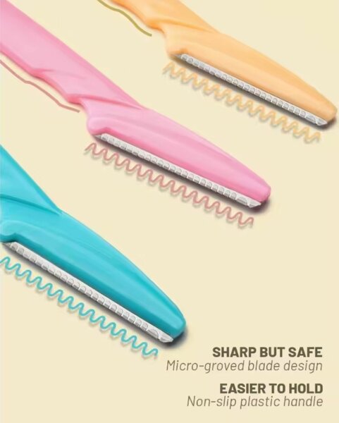 3 PCS Rasoir à sourcils pour femmes