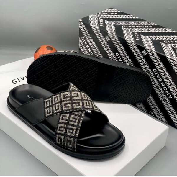 Mules Givenchy noires pour homme