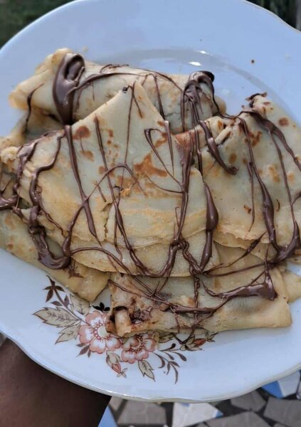 Crêpes délicieuses maison