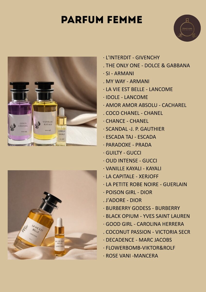 Parfum Mixte Édition Luxe