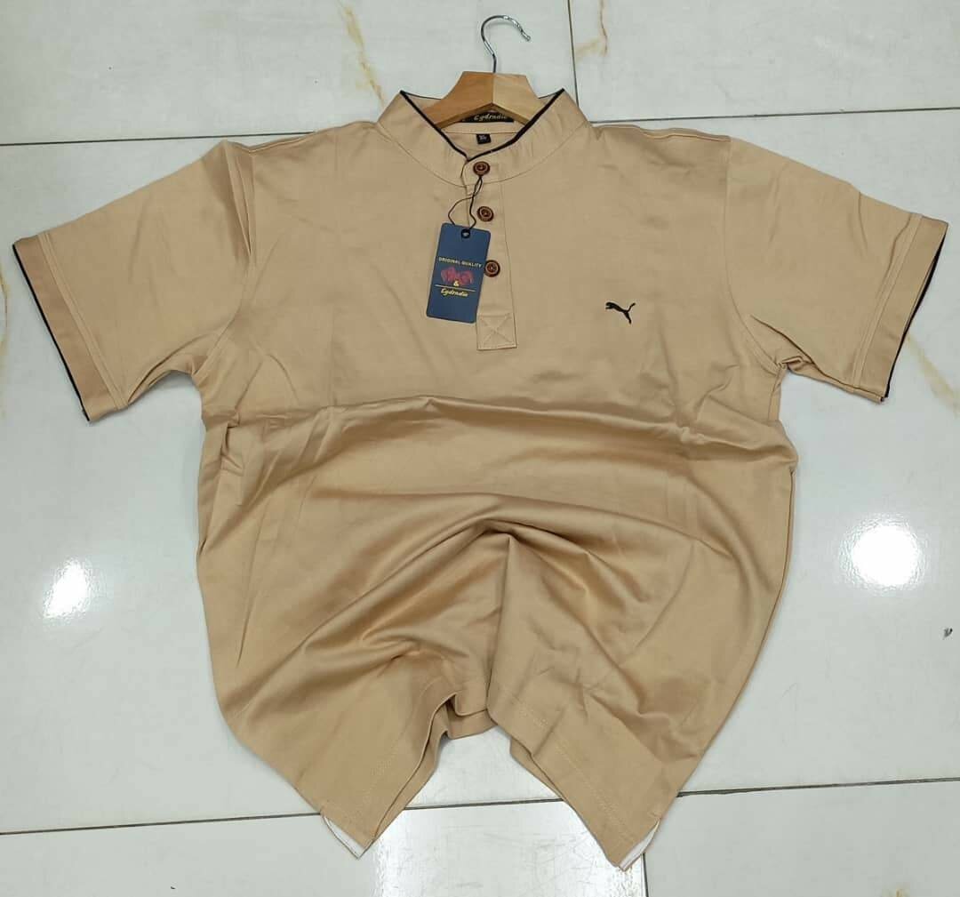 Polo coton colle maho